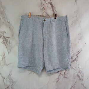 J Crew Shorts Mens 35 Striped 9 Inch Linen Beach Vacation Summer Cooling Whick